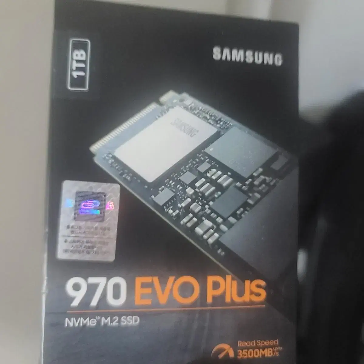 970evo plus 1tb 미개봉 정품스티커 포함